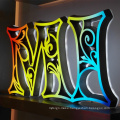 3D Led Sign Board Bar Advertising Led Channel Letter Sign